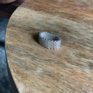 Tiffany & Co. Jewelry - Tiffany’s 925 Sterling Silver Mesh Ring Tiffany & Co. Jewelry - Tiffany’s 925 Sterling Silver Mesh Ring